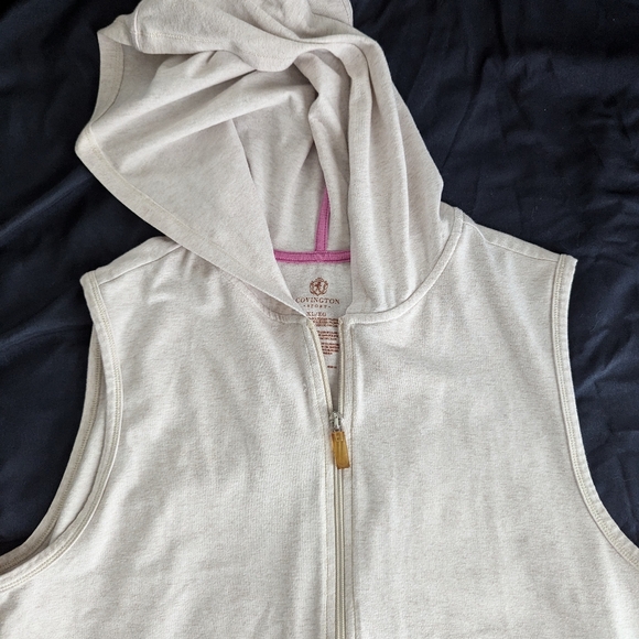 Covington Sport Zip-Up Hooded Vest - Picture 8 of 9